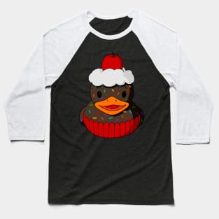 Cupcake Rubber Duck Baseball T-Shirt
